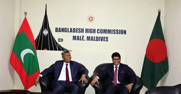 মালদ্বীপে বাংলাদেশ-শ্রীলঙ্কার হাইকমিশনারের সৌজন্য সাক্ষাৎ