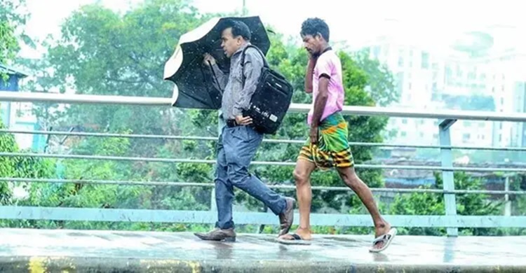 ঢাকা ও পার্শ্ববর্তী এলাকায় আজ বজ্রসহ বৃষ্টি হতে পারে