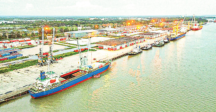 মোংলা বন্দরে কনটেইনার হ্যান্ডলিংয়ে রেকর্ড
