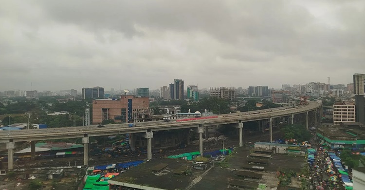রাজধানীসহ কয়েক স্থানে ভারী বৃষ্টির পূর্বাভাস