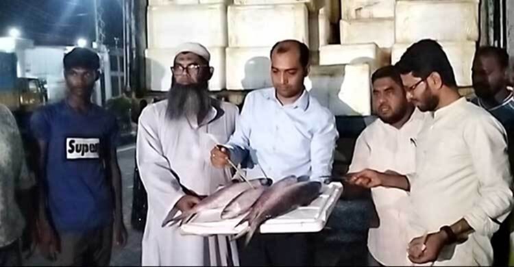 দুর্গাপূজায় প্রথম চালানে ভারতে গেলো সাড়ে ৩৭ টন ইলিশ